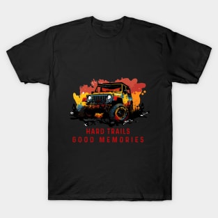 Off Road 4x4 Jeep Lover T-Shirt with Quote T-Shirt